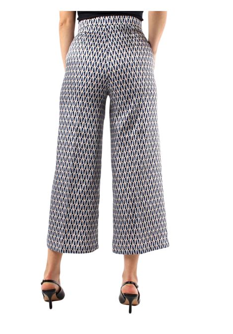 emme marella pantaloni in twill stampato Emme Marella | ALBI006